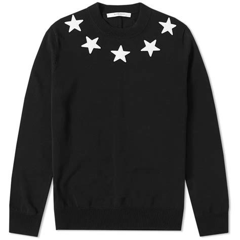 givenchy crewneck stars|givenchy hoodie.